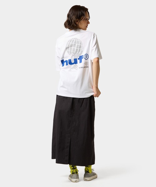 HUF(ハフ)の「COMMUNITY SUPPORT TEE(Tシャツ/カットソー・メンズ・ブラック/ホワイト/ブラウン・S/M/L/XL/XXL)」の14枚目の写真