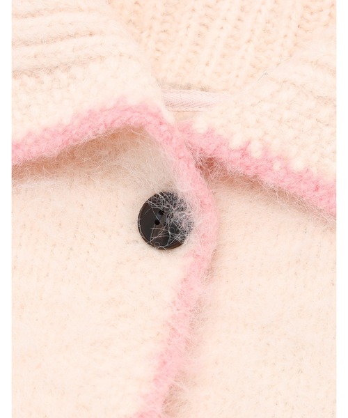 Little sunny bite(リトルサニーバイト)の「【Little Sunny Bite】long cardigan(カーディガン/ボレロ・レディース・ライトピンク・MEDIUM)」の11枚目の写真
