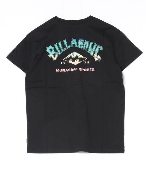 ムラサキスポーツ(ムラサキスポーツ)の「【ムラサキスポーツ限定】MURASAKI ムラサキ × BILLABONG ビラボン コラボレーション Tシャツ BG01CU07(Tシャツ/カットソー・レディース・ブラック/ホワイト/オレンジ・M/L)」の4枚目の写真