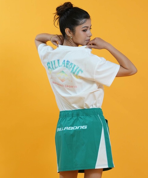 ムラサキスポーツ(ムラサキスポーツ)の「【ムラサキスポーツ限定】MURASAKI ムラサキ × BILLABONG ビラボン コラボレーション Tシャツ BG01CU07(Tシャツ/カットソー・レディース・ブラック/ホワイト/オレンジ・M/L)」の10枚目の写真