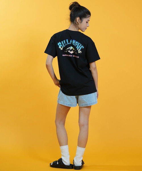 ムラサキスポーツ(ムラサキスポーツ)の「【ムラサキスポーツ限定】MURASAKI ムラサキ × BILLABONG ビラボン コラボレーション Tシャツ BG01CU07(Tシャツ/カットソー・レディース・ブラック/ホワイト/オレンジ・M/L)」の20枚目の写真