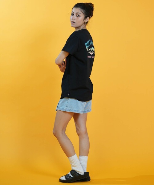 ムラサキスポーツ(ムラサキスポーツ)の「【ムラサキスポーツ限定】MURASAKI ムラサキ × BILLABONG ビラボン コラボレーション Tシャツ BG01CU07(Tシャツ/カットソー・レディース・ブラック/ホワイト/オレンジ・M/L)」の21枚目の写真