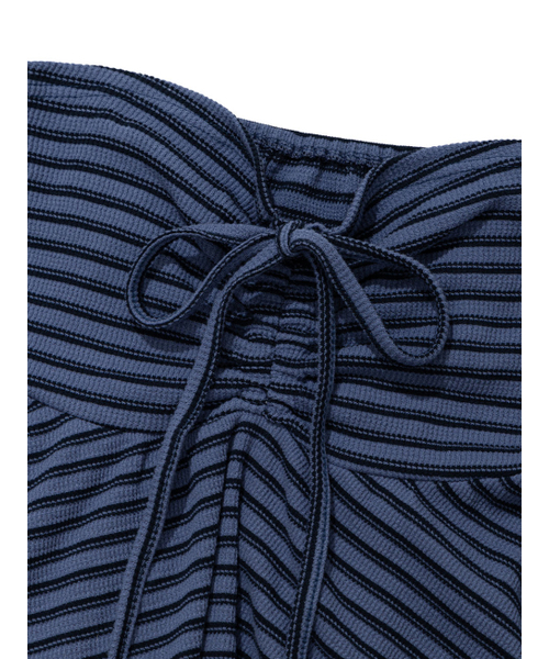 UGLY SHADOW(アグリーシャドウ)の「STRIPE SHIRRING FLARE TOP(BLUE)(Tシャツ/カットソー・レディース・その他・FREE)」の6枚目の写真