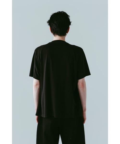 Knuth Marf(クヌースマーフ)の「tuck detail oversized tee(unisex)(Tシャツ/カットソー・レディース・ブルー/ブラック/ブラウン・FREE)」の15枚目の写真