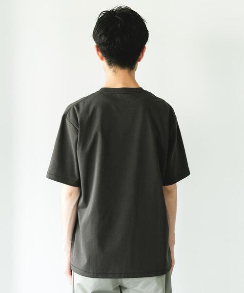 URBAN RESEARCH DOORS（アーバンリサーチドアーズ）の「マルチスペック ポンチ ショートスリーブ Tシャツ（Tシャツ/カットソー・メンズ・ホワイト/チャコールグレー/モカ/イエロー・LARGE/MEDIUM）」の13枚目の写真