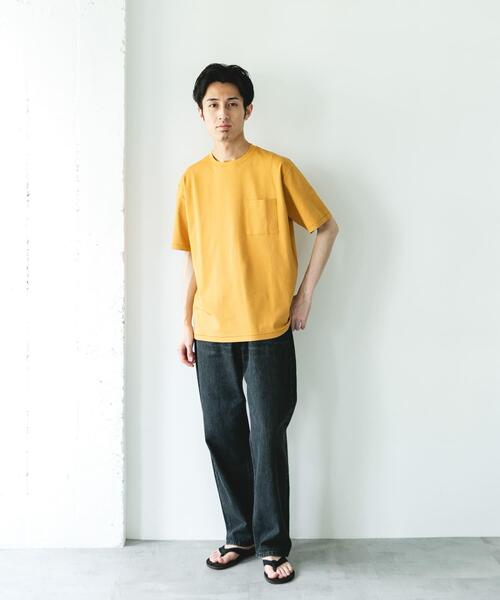 URBAN RESEARCH DOORS(アーバンリサーチドアーズ)の「『速乾/イージーケア/遮熱/接触冷感/UVカット』マルチスペック ポンチ ショートスリーブ Tシャツ(Tシャツ/カットソー・メンズ・ホワイト/チャコールグレー/モカ/イエロー/ロイヤルブルー/ブラック・LARGE/MEDIUM)」の11枚目の写真
