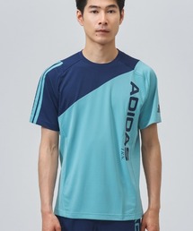 【別注】アディダス adidas M TRN カラーブロック S/S Tシャツ 限定コラボ