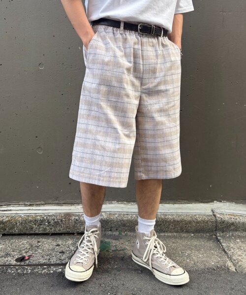 GEVACO(ゲバコ)の「【GEVACO/ゲバコ】リネンイージーハーフパンツ(その他パンツ・レディース・カーキ/ベージュ・LARGE/MEDIUM)」の5枚目の写真