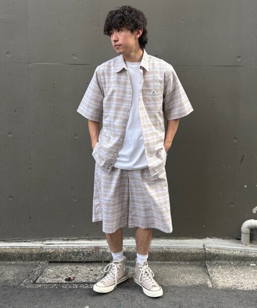 GEVACO(ゲバコ)の「【GEVACO/ゲバコ】リネンイージーハーフパンツ(その他パンツ・レディース・カーキ/ベージュ・LARGE/MEDIUM)」の9枚目の写真