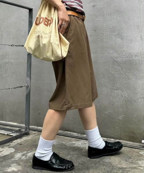 GEVACO(ゲバコ)の「【GEVACO/ゲバコ】リネンイージーハーフパンツ(その他パンツ・レディース・カーキ/ベージュ・LARGE/MEDIUM)」の14枚目の写真
