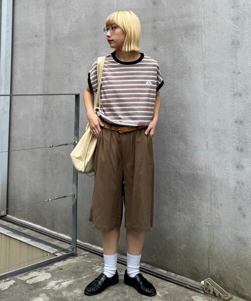 GEVACO(ゲバコ)の「【GEVACO/ゲバコ】リネンイージーハーフパンツ(その他パンツ・レディース・カーキ/ベージュ・LARGE/MEDIUM)」の15枚目の写真