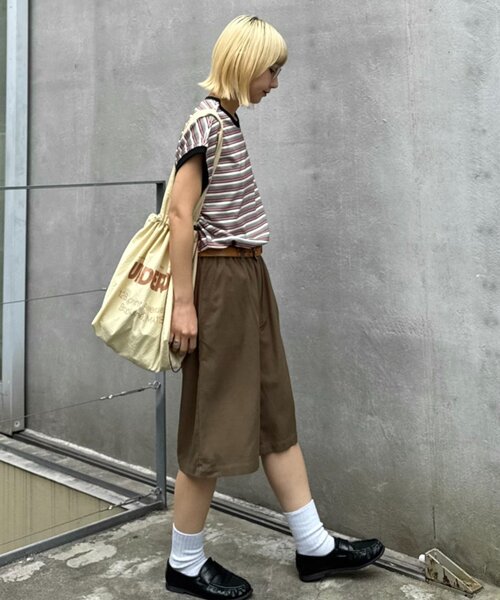 GEVACO(ゲバコ)の「【GEVACO/ゲバコ】リネンイージーハーフパンツ(その他パンツ・レディース・カーキ/ベージュ・LARGE/MEDIUM)」の16枚目の写真