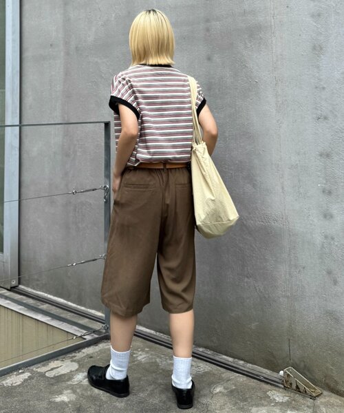 GEVACO(ゲバコ)の「【GEVACO/ゲバコ】リネンイージーハーフパンツ(その他パンツ・レディース・カーキ/ベージュ・LARGE/MEDIUM)」の17枚目の写真