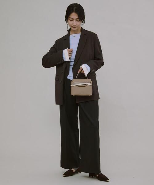 RODE SKO（ロデスコ）の「『一部別注カラー』tov　MIMI MINI（ハンドバッグ・レディース・ブラック/イエロー系その他/グレー系その他・-）」の17枚目の写真