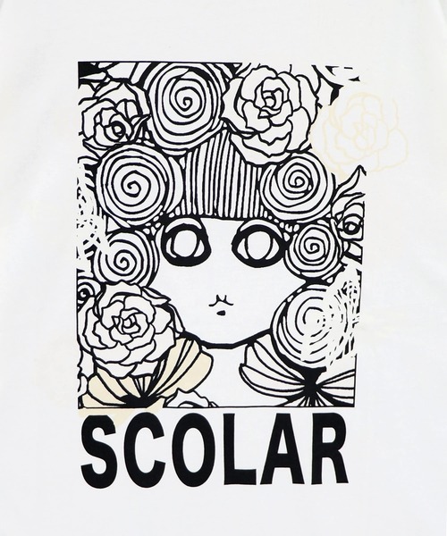 ScoLar(スカラー)の「ScoLar/スカラー スカラー柄 UVPt TEE(Tシャツ/カットソー・レディース・ブラック/ピンク・FREE)」の4枚目の写真