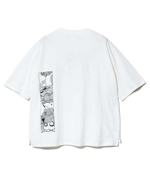 ScoLar(スカラー)の「ScoLar/スカラー スカラー柄 UVPt TEE(Tシャツ/カットソー・レディース・ブラック/ピンク・FREE)」の5枚目の写真
