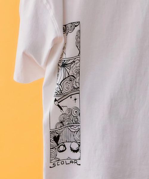 ScoLar(スカラー)の「ScoLar/スカラー スカラー柄 UVPt TEE(Tシャツ/カットソー・レディース・ブラック/ピンク・FREE)」の7枚目の写真
