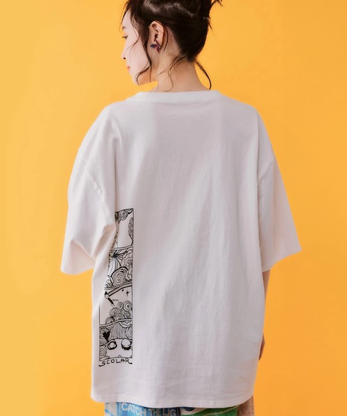 ScoLar(スカラー)の「ScoLar/スカラー スカラー柄 UVPt TEE(Tシャツ/カットソー・レディース・ブラック/ピンク・FREE)」の10枚目の写真