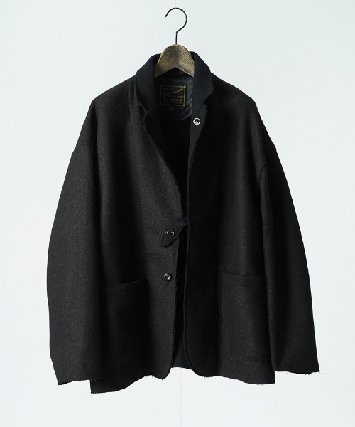EGO TRIPPING(エゴトリッピング)の「mj11640-EGO×PROPA EDGE-OVER JACKET オーバージャケット(P16712)(その他アウター・メンズ・ブラウン/ベージュ・48/46)」の3枚目の写真
