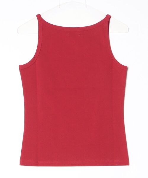 ROSE BUD（ローズバッド）の「SOFT RACER TANK（タンクトップ・レディース・ブラウン/ブラック/レッド・ONE SIZE）」の19枚目の写真