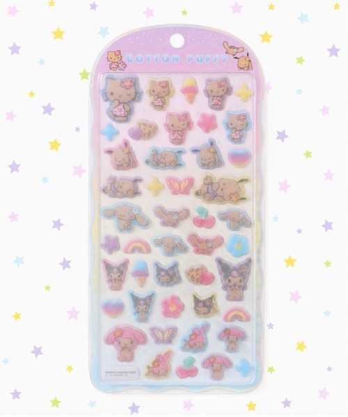 nini toys(ニニトイズ)の「【nini toys】キャラクターコットンパフィーシール/キティ/トムとジェリー/パワーパフガールズ/スティッチ/トイ・ストーリー(ステッカー/テープ・レディース・E/D/A/C/B/I/H/G/F・ONESIZE)」の1枚目の写真
