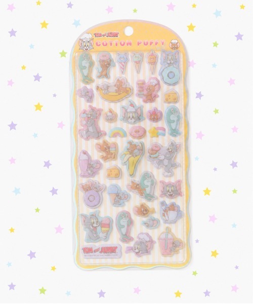 nini toys(ニニトイズ)の「【nini toys】キャラクターコットンパフィーシール/キティ/トムとジェリー/パワーパフガールズ/スティッチ/トイ・ストーリー(ステッカー/テープ・レディース・E/D/A/C/B/I/H/G/F・ONESIZE)」の5枚目の写真