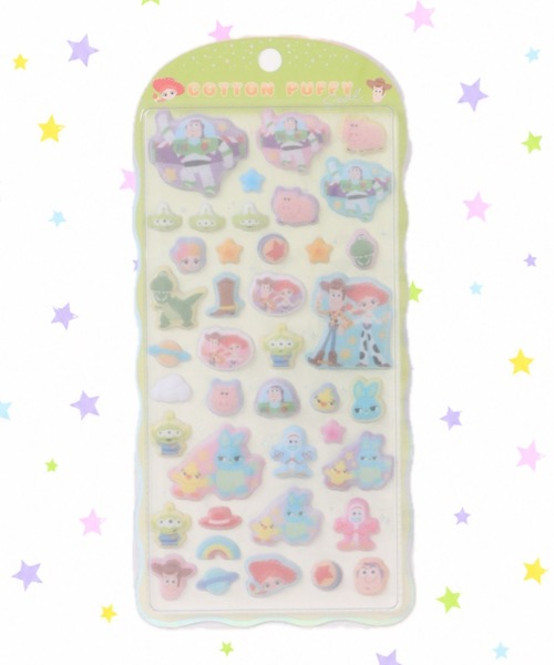 nini toys(ニニトイズ)の「【nini toys】キャラクターコットンパフィーシール/キティ/トムとジェリー/パワーパフガールズ/スティッチ/トイ・ストーリー(ステッカー/テープ・レディース・E/D/A/C/B/I/H/G/F・ONESIZE)」の9枚目の写真