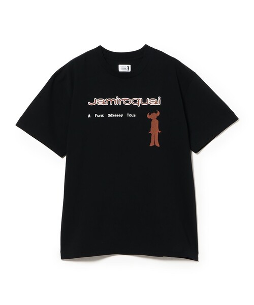 International Gallery BEAMS(インターナショナルギャラリービームス)の「Insonnia Projects / JAMIROQUAI A Funk Odyssey グラフィック Tシャツ(Tシャツ/カットソー・メンズ・ブラック系その他4・1/2/3)」の1枚目の写真