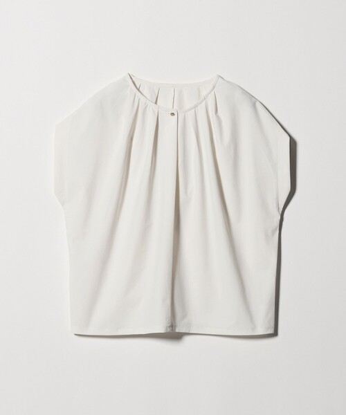 A DAY IN THE LIFE UNITED ARROWS(アデイインザライフユナイテッドアローズ)の「タック プルオーバー <A DAY IN THE LIFE>(Tシャツ/カットソー・レディース・ライトブルー/オフホワイト/ネイビー・FREE)」の15枚目の写真