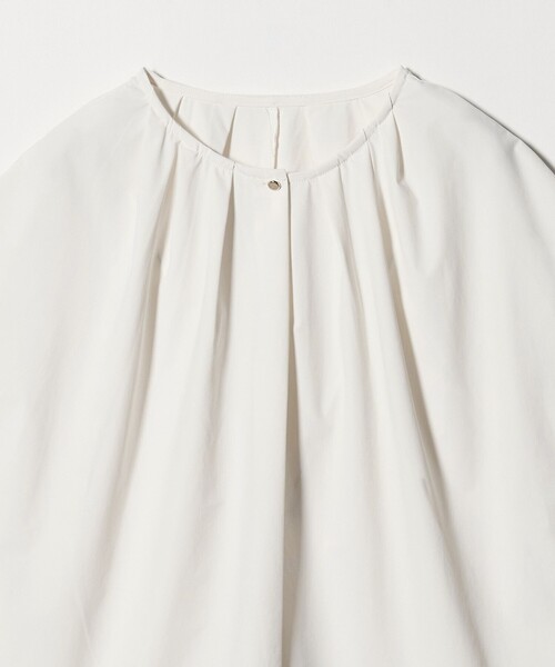 A DAY IN THE LIFE UNITED ARROWS(アデイインザライフユナイテッドアローズ)の「タック プルオーバー <A DAY IN THE LIFE>(Tシャツ/カットソー・レディース・ライトブルー/オフホワイト/ネイビー・FREE)」の14枚目の写真