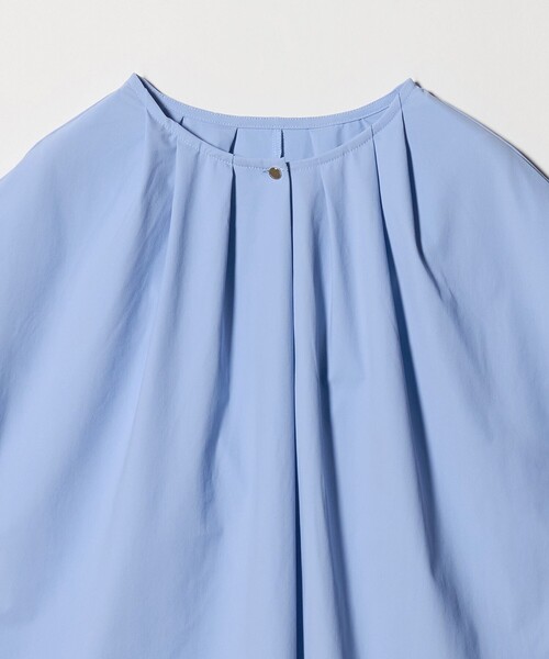 A DAY IN THE LIFE UNITED ARROWS(アデイインザライフユナイテッドアローズ)の「タック プルオーバー <A DAY IN THE LIFE>(Tシャツ/カットソー・レディース・ライトブルー/オフホワイト/ネイビー・FREE)」の8枚目の写真