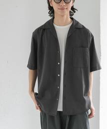 FORK&SPOON シアサッカーショートスリーブシャツ