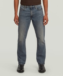 MOSA STRAIGHT JEANS/ヴィンテージライクベーシックストレートデニムパンツ
