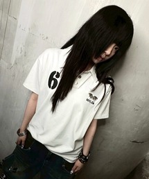 Devil Kim（デビルキム）の「【DEVIL KIM】NUMBER 6 POLO T-SHIRT / 【デビルキム】ナンバー半袖ポロシャツ（ポロシャツ）」