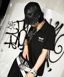 トップス　半袖 Never mind the XU / Chikashitsu+｜ネバーマインド ザ エックスユー