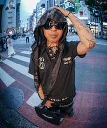 Devil Kim（デビルキム）の「【DEVIL KIM】NUMBER 6 POLO T-SHIRT / 【デビルキム】ナンバー半袖ポロシャツ（ポロシャツ）」