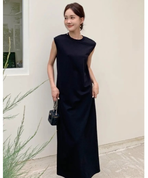 BIRTHDAY BASH(バースデイバッシュ)の「BB PACK T I LINE NS DRESS(ワンピース・レディース・ネイビー/ホワイト/ブラック・FREE)」の1枚目の写真