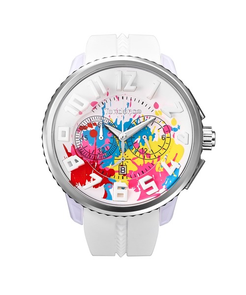 Tendence(テンデンス)の「TENDENCE/テンデンス GULLIVER Splash 腕時計 TDC-TY046033 メンズ(アナログ腕時計・メンズ・ホワイト・FREE)」の1枚目の写真