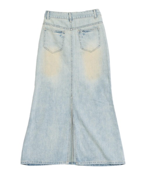 anap mimpi(アナップミンピ)の「vintage ヴィンテージ 加工 デニム ロング スカート(デニムスカート・レディース・ブルー・M/S)」の16枚目の写真