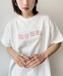 オーバーサイズロゴTシャツ