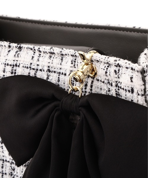 JILL by JILL STUART（ジルバイジルスチュアート）の「キルティングワンハンドルバッグ（ショルダーバッグ・レディース・ホワイト系その他/ブラック系その他・FREE）」の20枚目の写真