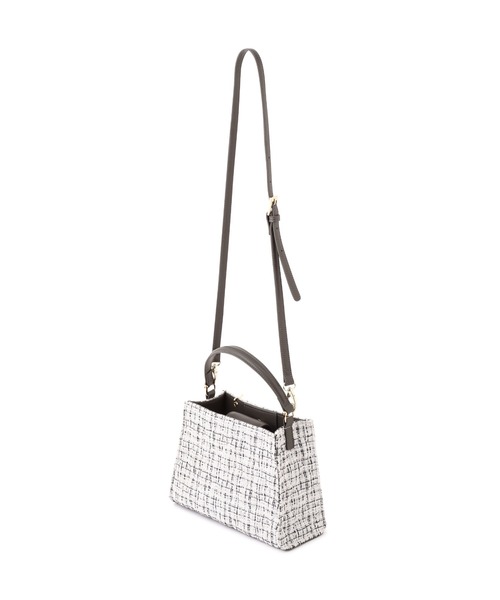 JILL by JILL STUART（ジルバイジルスチュアート）の「キルティングワンハンドルバッグ（ショルダーバッグ・レディース・ホワイト系その他/ブラック系その他・FREE）」の17枚目の写真
