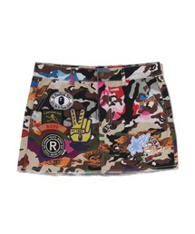 A BATHING APE | HYBRID CAMO MULTI LOGO SKIRT(スカート)