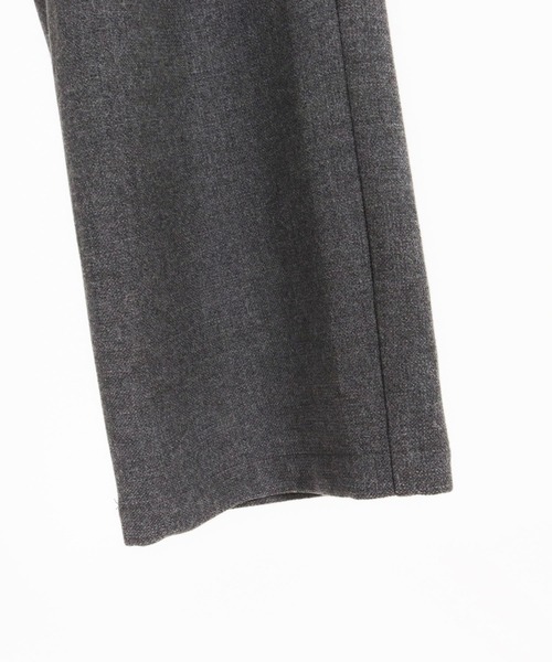CAMBIO（カンビオ）の「mp15213-Wool Blend Brushed Wide Straight Pants ワイドストレートパンツ(A70326cmb)（その他パンツ・メンズ・ブラウン/ブラック/チャコール/ベージュ・S/M/L）」の21枚目の写真