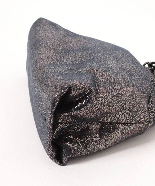 STELLA McCARTNEY(ステラマッカートニー)の「Falabella Mini Drawstring Bag / ファラベラ ミニ ドローストリング バッグ(ショルダーバッグ・レディース・ダークネイビー・ONE SIZE)」の8枚目の写真