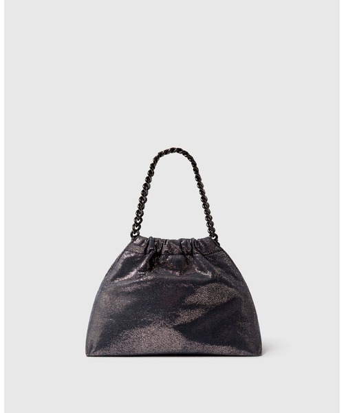 STELLA McCARTNEY(ステラマッカートニー)の「Falabella Mini Drawstring Bag / ファラベラ ミニ ドローストリング バッグ(ショルダーバッグ・レディース・ダークネイビー・ONE SIZE)」の5枚目の写真