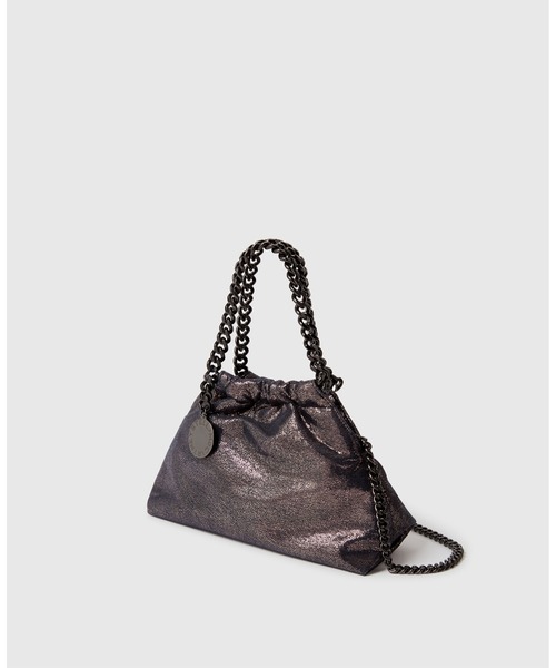 STELLA McCARTNEY(ステラマッカートニー)の「Falabella Mini Drawstring Bag / ファラベラ ミニ ドローストリング バッグ(ショルダーバッグ・レディース・ダークネイビー・ONE SIZE)」の6枚目の写真
