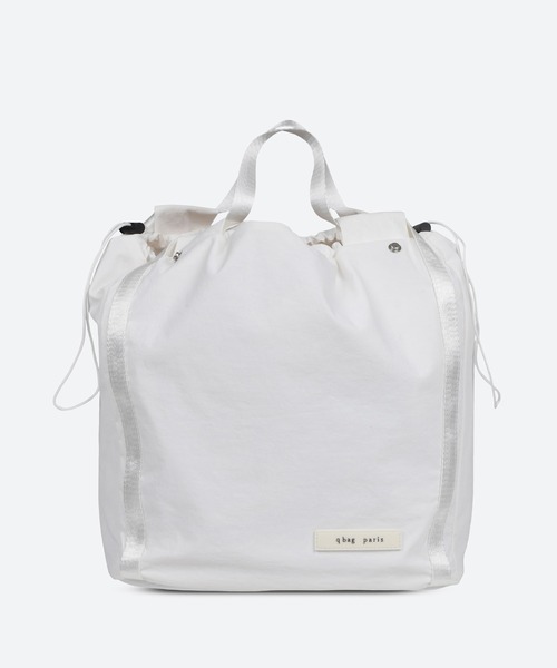 q bag paris(キューバッグパリ)の「nest wbag ネストダブルバッグ トートバッグ(トートバッグ・レディース・ホワイト/ベージュ・FREE)」の12枚目の写真