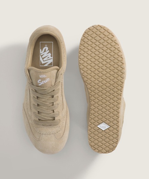 VANS(バンズ)の「スーパーロープロ / Super Lowpro MONO SUEDE Incens VN0011334MG1(スニーカー・メンズ・ベージュ・11/4/6/8/10/9/8.5/9.5/10.5/6.5/5/7/7.5/5.5/4.5/12)」の3枚目の写真