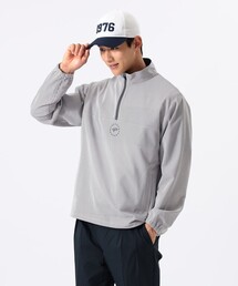 BEAMS GOLF（ビームスゴルフ）の「ORANGE LABEL / シアサッカー 撥水 ハーフジップ ブルゾン（ブルゾン）」